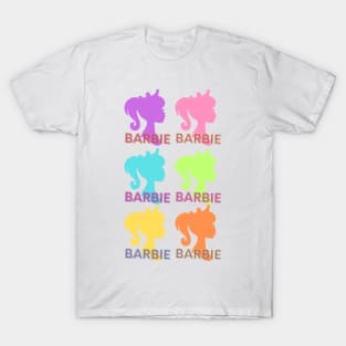 Multi colour Barbie T-Shirt